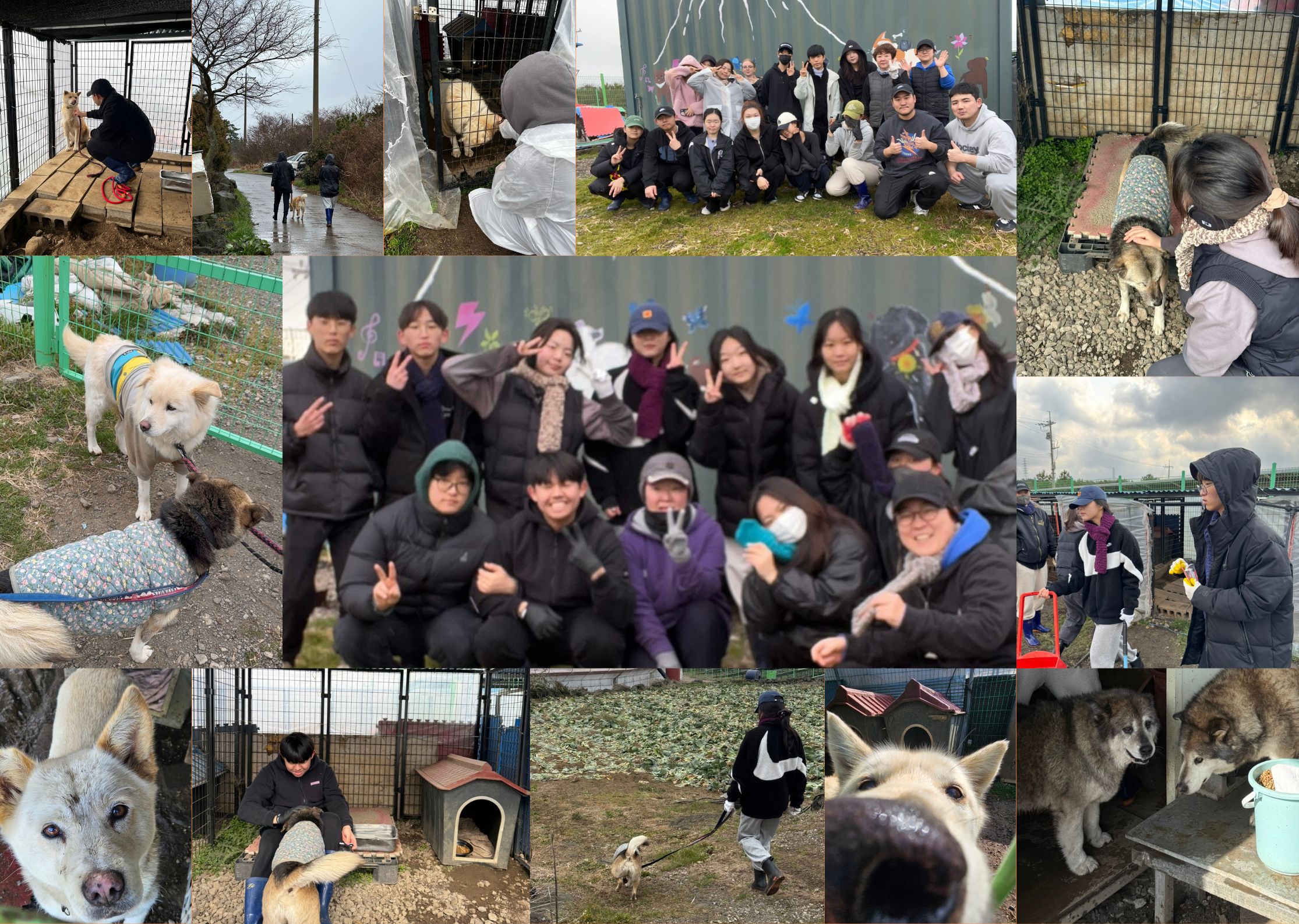 HADS volunteers at a shelter
